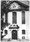 Westfassade der Kirche St. Marien - 1981