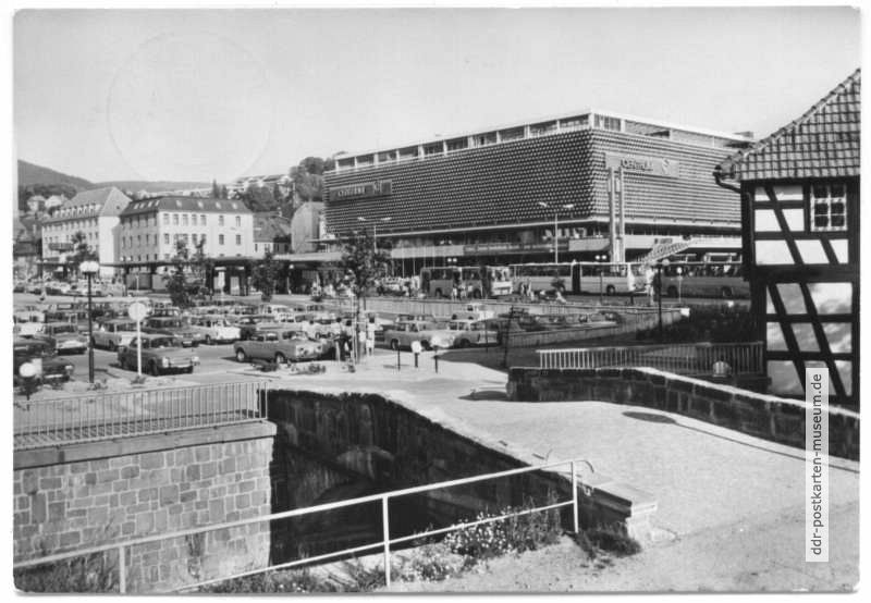 Alte Brücke mit Blick zum Centrum-Warenhaus - 1981