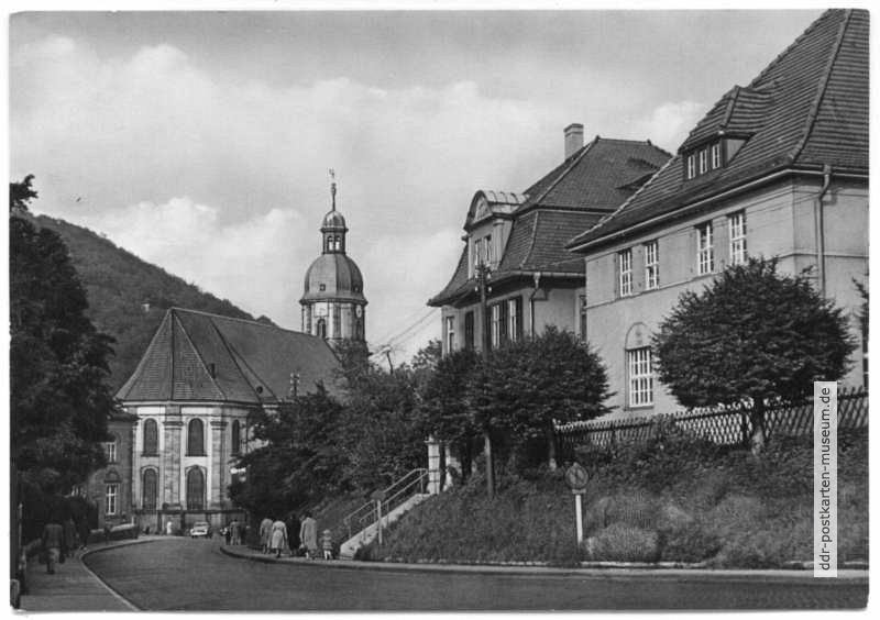 Blick zur Kreuzkirche - 1962