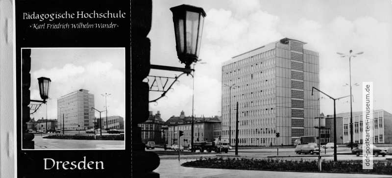 Dresden, Pädagogische Hochschule "Karl Friedrich Wilhelm Wander" (10 Karten) - 1973