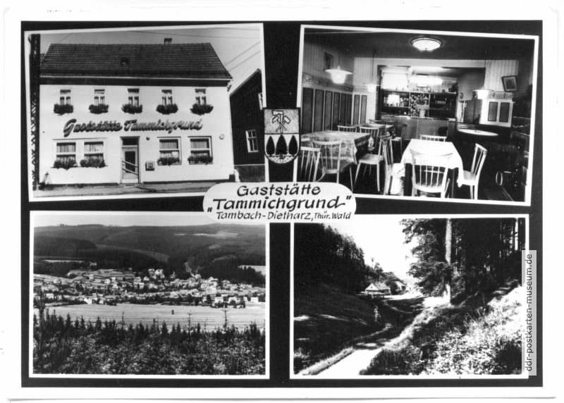 Gaststätte "Tammichgrund" - 1979