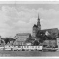 Am Hafen, Blick zur Stephanskirche - 1950