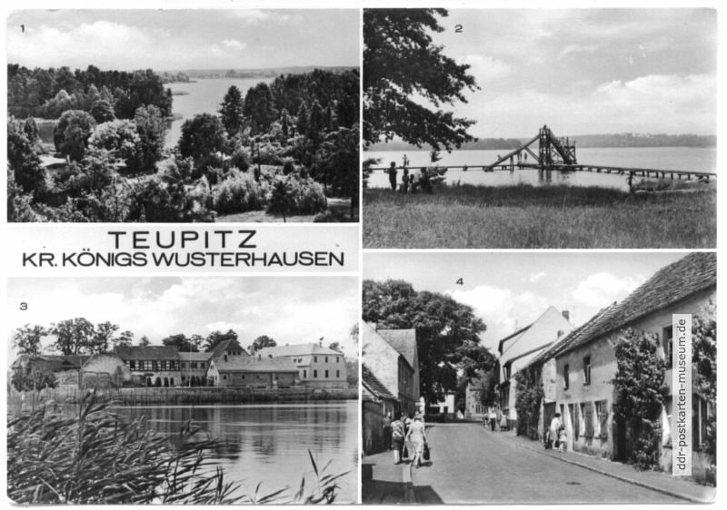 Teupitz, Kreis Königs Wusterhausen - 1974