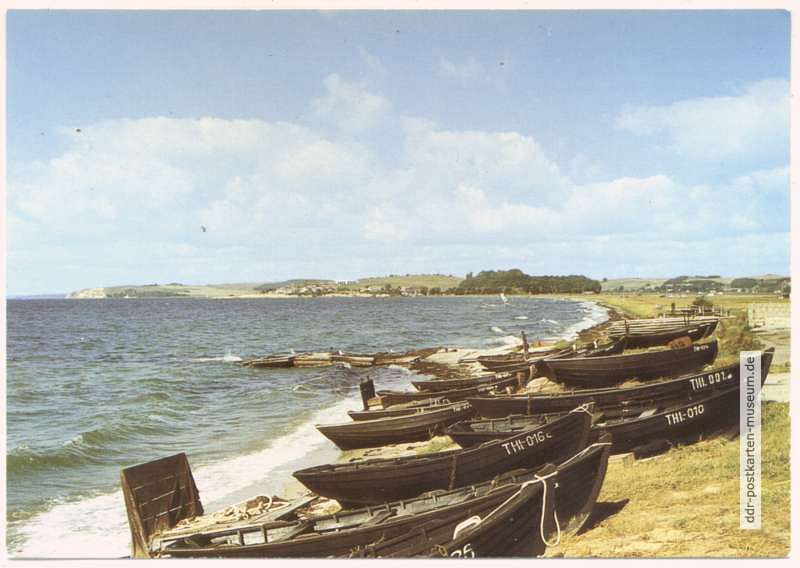 Fischerboote an der Ostsee - 1990