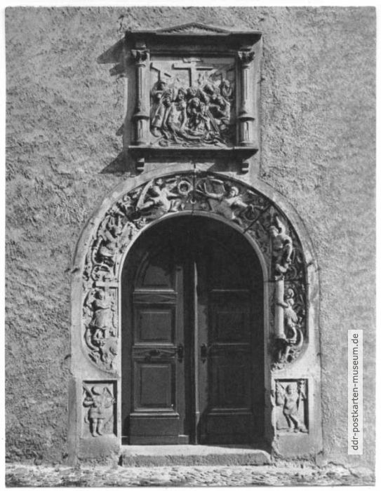 Eingang zur Schloßkapelle - 1973