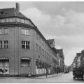 Bäckerstraße mit HO-Kaufhaus - 1958