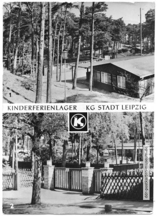 Kinderferienlager der Konsum-Genossenschaft Stadt Leipzig - 1977