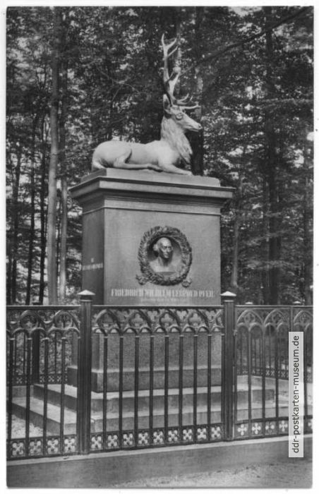 Denkmal des Friedrich Wilhelm Leopold Pfeil - 1971