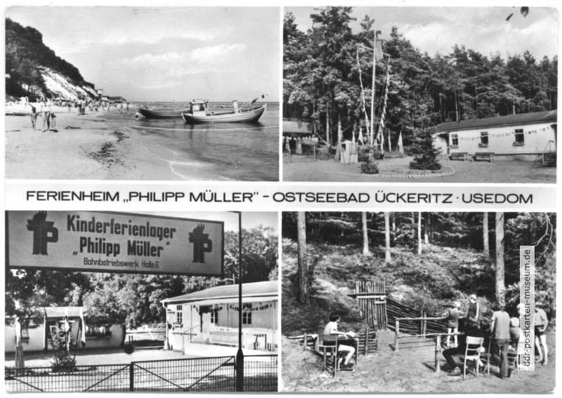 Ferienheim "Philipp Müller" - Ostseebad Ückeritz - 1979
