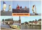 Segelboote auf dem Kleinen Haff, Seglerhafen Mönkebude, Hafen - 1986