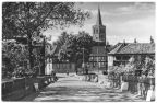Stadteingang an der alten Werrabrücke - 1958