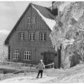 Winterpracht an der Hubertusbaude - 1964
