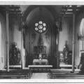 St. Bonifatius-Kirche, Innenansicht - 1955