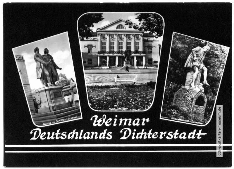 Weimar - Deutschlands Dichterstadt - 1964