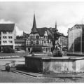 Neptunbrunnen auf dem Marktplatz - 1969