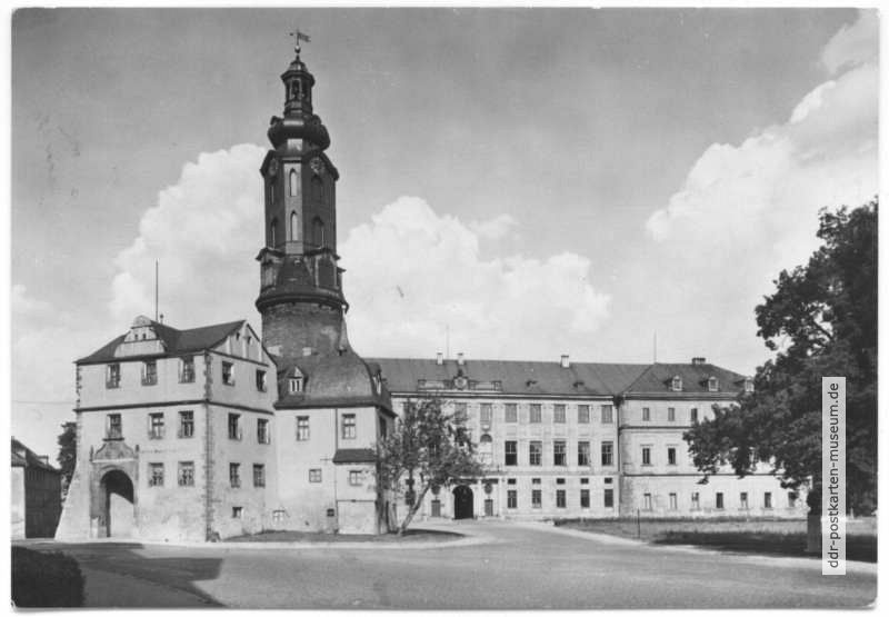Schloß Weimar, jetzt Sitz der Nationalen Forschungs- und Gedenkstätten - 1970