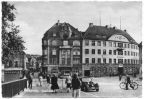 Kreissparkasse und Brücken-Apotheke - 1956