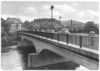 Brücke des Friedens über die Saale - 1964