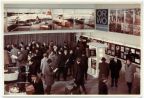 Fotokarte vom ORWO-Messestand der Leipziger Frühjahrsmesse 1965