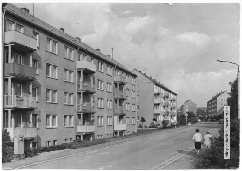 Neubauten in Werdau-Ost - 1968
