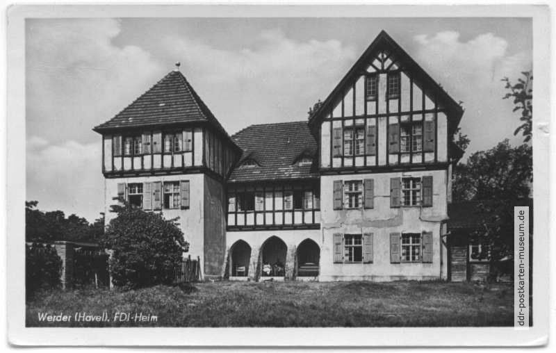 FDJ-Heim (Ferienheim) - 1953