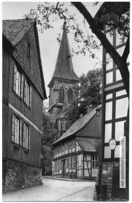 Klint und Sylvestrikirche - 1962