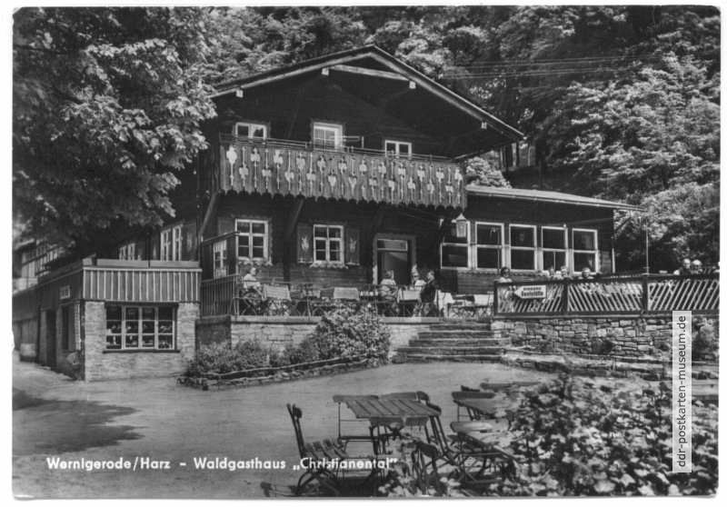 Waldgasthaus "Christianental" - 1960 / 1971