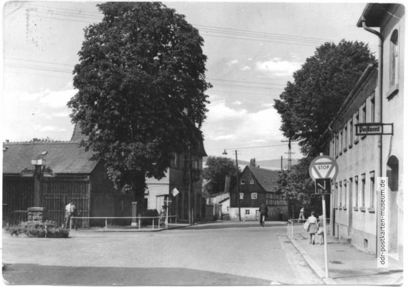 Bahnhofstraße, Postamt - 1961