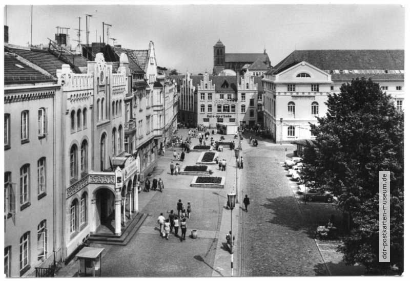 Markt, Rats-Apotheke, Rathaus - 1975 