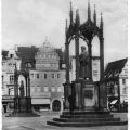 Luther- und Melanchthon-Denkmal auf dem Marktplatz - 1960