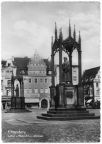 Luther- und Melanchthon-Denkmal auf dem Marktplatz - 1960