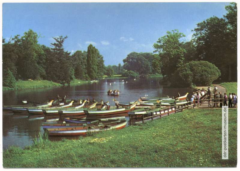 Landschaftspark Wörlitz, Gondelstation - 1973