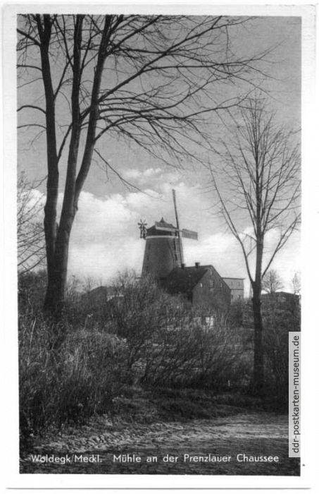 Mühle an der Prenzlauer Chaussee - 1960