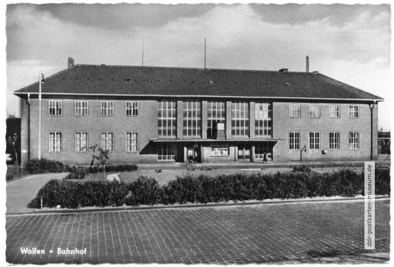 Bahnhof Wolfen - 1963