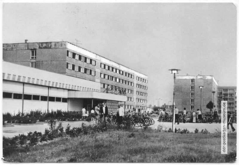 Wolfen-Nord, Konsum-Kaufhalle - 1978
