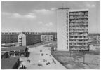 Hochhaus an der Bertolt-Brecht-Straße, Kaufhalle - 1968