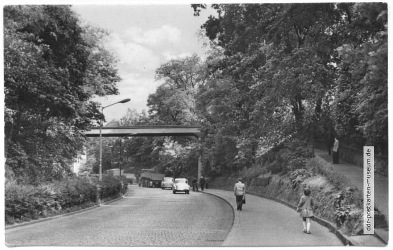 Fußgängerbrücke am Wendischen Berg - 1965