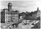 Rathaus mit Parkplatz - 1981