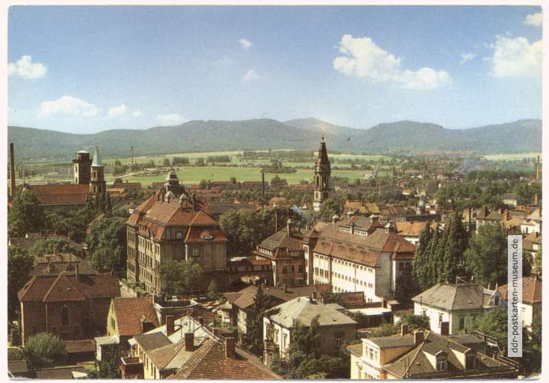 Blick zum Zittauer Gebirge - 1989