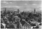 Blick über die Stadt zum Gebirge - 1959