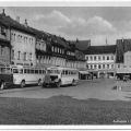 Markt von Zschopau in Sachsen - 1958