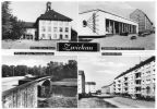 Walter-Ulbricht-Schule, Kaufhalle, Rosenberg-Brücke, Neubauten - 1968 / 1977
